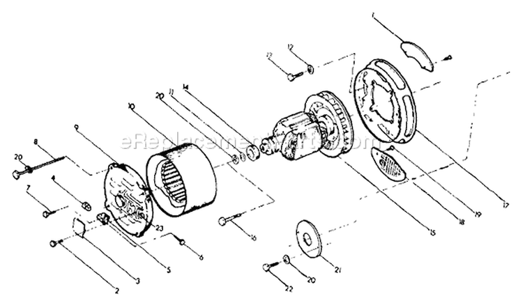 Page G Diagram and Parts List for 9162-1  Briggs and Stratton Generator